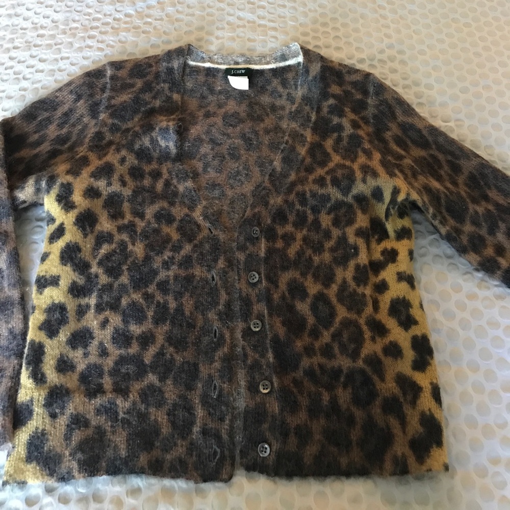 J.Crew mohair cardigan